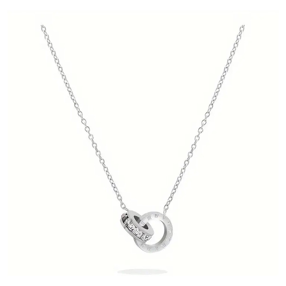 Stainless Steel Interlocking Necklace